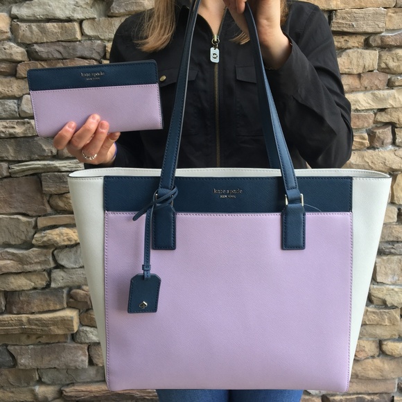 kate spade Handbags - Kate Spade Laptop Tote w/ Matching Wallet